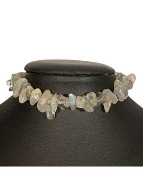 Labradorite Crystal Chip Bracelet